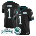 Men’s Philadelphia Eagles 2024 NFC East Division Champions Jersey N2 – All Stitched