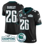 Men’s Philadelphia Eagles 2024 NFC East Division Champions Jersey N2 – All Stitched