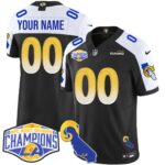 Custom Gender/Name Los Angeles Rams 2024 NFC West Division Champions Jersey N1 – All Stitched