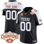 Custom Texas Longhorns 2024 Peach Bowl Champions Jersey – All Stitched