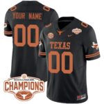 Custom Texas Longhorns 2024 Peach Bowl Champions Jersey – All Stitched