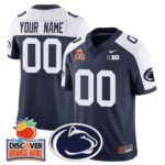 Custom Gender/Name Penn State Nittany Lions 2024 Orange Bowl Jersey N1 – All Stitched