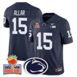 Men’s Penn State Nittany Lions 2024 Orange Bowl Jersey N1 – All Stitched