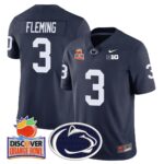 Men’s Penn State Nittany Lions 2024 Orange Bowl Jersey N1 – All Stitched