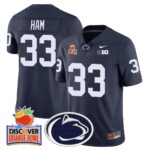 Men’s Penn State Nittany Lions 2024 Orange Bowl Jersey N1 – All Stitched