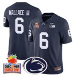 Men’s Penn State Nittany Lions 2024 Orange Bowl Jersey N1 – All Stitched