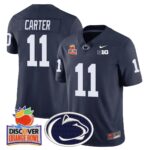Men’s Penn State Nittany Lions 2024 Orange Bowl Jersey N1 – All Stitched