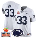 Men’s Penn State Nittany Lions 2024 Orange Bowl Jersey N1 – All Stitched