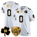 Men’s Notre Dame Fighting Irish 2025 Orange Bowl Jersey – All Stitched