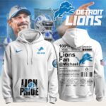 Custom Detroit Lions Pride Limited Hoodie