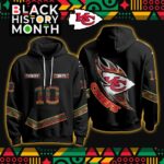 Custom Kansas City Chiefs Black History Month Limited Hoodie