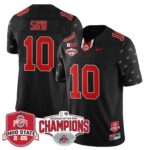 Men’s Ohio State Buckeyes 2024 Cotton Bowl Champions Jersey N5 – All Stitched