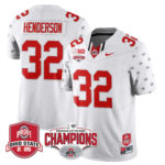 Men’s Ohio State Buckeyes 2024 Cotton Bowl Champions Jersey N5 – All Stitched