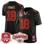 Men’s Ohio State Buckeyes 2024 Cotton Bowl Champions Jersey N2 – All Stitched