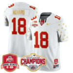 Men’s Ohio State Buckeyes 2024 Cotton Bowl Champions Jersey N2 – All Stitched