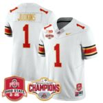 Men’s Ohio State Buckeyes 2024 Cotton Bowl Champions Jersey N2 – All Stitched