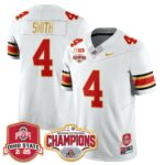Men’s Ohio State Buckeyes 2024 Cotton Bowl Champions Jersey N2 – All Stitched