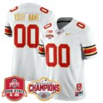 Custom Gender/Name Ohio State Buckeyes 2024 Cotton Bowl Champions Jersey N2 – All Stitched