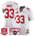 Men’s Ohio State Buckeyes 2024 Cotton Bowl Champions Jersey N3 – All Stitched