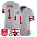 Men’s Ohio State Buckeyes 2024 Cotton Bowl Champions Jersey N3 – All Stitched