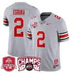 Men’s Ohio State Buckeyes 2024 Cotton Bowl Champions Jersey N3 – All Stitched