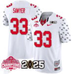 Men’s Ohio State Buckeyes 2024 National Champions Limited Jersey N2 – All Stitched