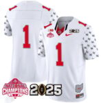 Men’s Ohio State Buckeyes 2024 National Champions Limited Jersey N2 – All Stitched