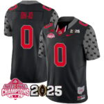 Men’s Ohio State Buckeyes 2024 National Champions Limited Jersey N2 – All Stitched
