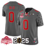 Men’s Ohio State Buckeyes 2024 National Champions Limited Jersey N2 – All Stitched