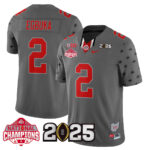 Men’s Ohio State Buckeyes 2024 National Champions Limited Jersey N2 – All Stitched