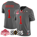 Men’s Ohio State Buckeyes 2024 National Champions Limited Jersey N2 – All Stitched