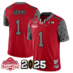 Men’s Ohio State Buckeyes 2024 National Champions Limited Jersey N2 – All Stitched