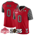 Men’s Ohio State Buckeyes 2024 National Champions Limited Jersey N2 – All Stitched