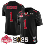 Men’s Ohio State Buckeyes 2024 National Champions Limited Jersey N2 – All Stitched