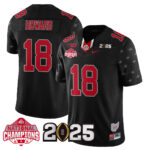 Men’s Ohio State Buckeyes 2024 National Champions Limited Jersey N2 – All Stitched