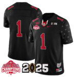 Men’s Ohio State Buckeyes 2024 National Champions Limited Jersey N2 – All Stitched