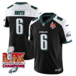 Men’s Philadelphia Eagles Super Bowl LIX Champions Gold Vapor Limited Jersey – All Stitched