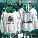 Philadelphia Eagles Super Bowl LIX Champions Limited Hoodie N1