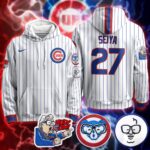 Chicago Cubs Limited Hoodie – Harry Caray “Holy Cow” Patch – All Stitched