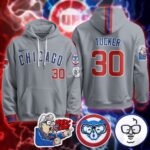 Chicago Cubs Limited Hoodie – Harry Caray “Holy Cow” Patch – All Stitched