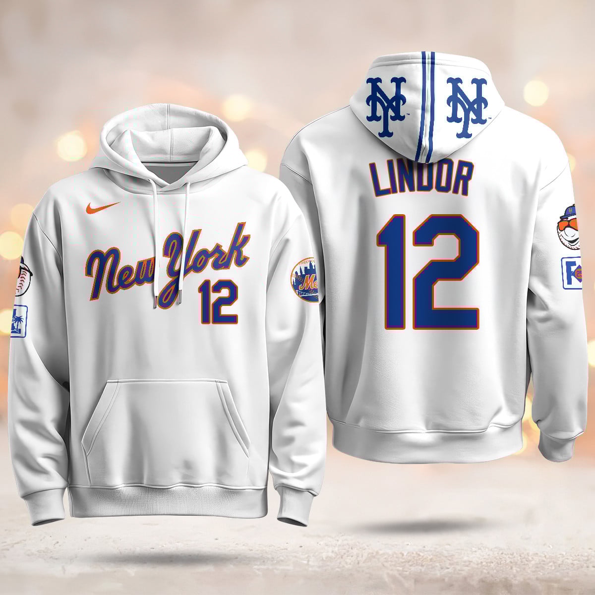 New York Mets Blue Road 2025 Hoodie – All Stitched