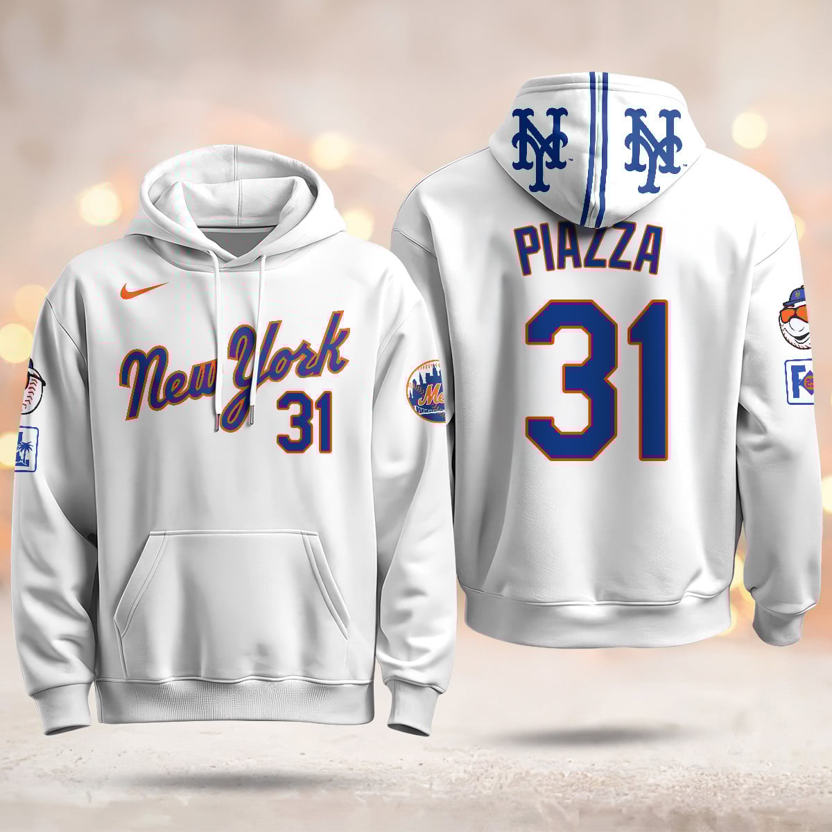 New York Mets Blue Road 2025 Hoodie – All Stitched