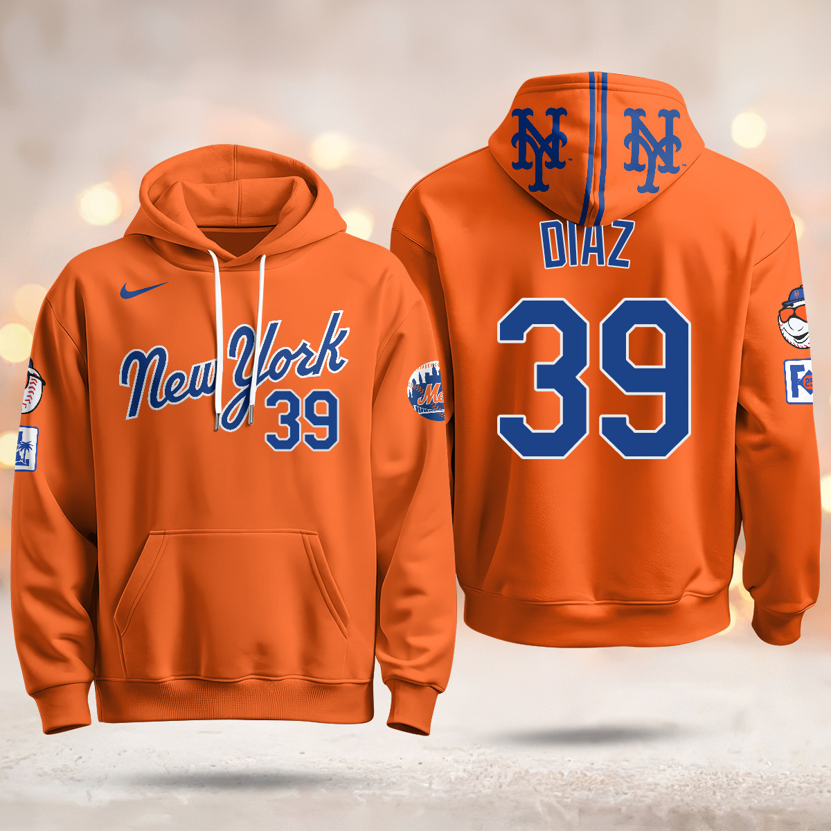 New York Mets Blue Road 2025 Hoodie – All Stitched