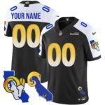 Custom Gender/Name Los Angeles Rams 2025 Vapor Limited Jersey – All Stitched