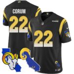 Men’s Los Angeles Rams 2025 Vapor Limited Jersey – All Stitched