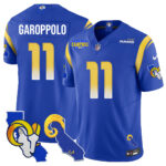 Men’s Los Angeles Rams 2025 Vapor Limited Jersey – All Stitched