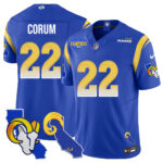 Men’s Los Angeles Rams 2025 Vapor Limited Jersey – All Stitched