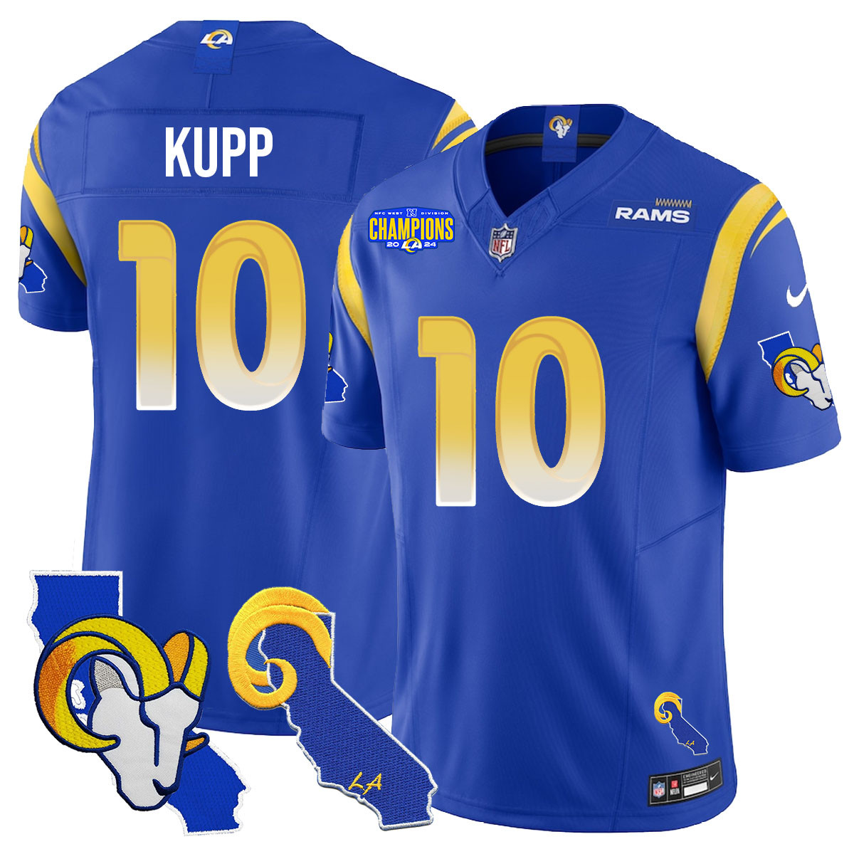 Men’s Los Angeles Rams 2025 Vapor Limited Jersey – All Stitched