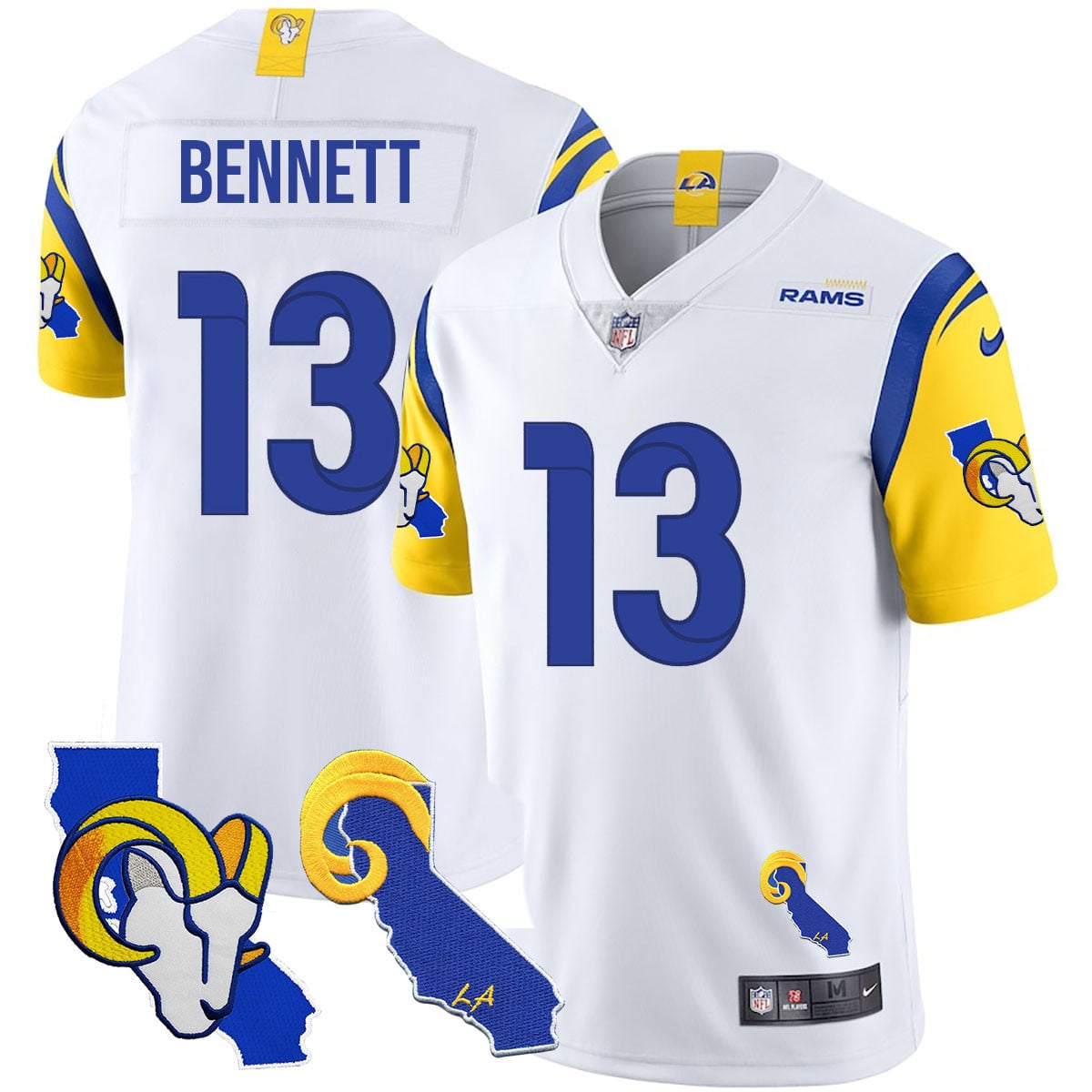 Men’s Los Angeles Rams 2025 Vapor Limited Jersey – All Stitched