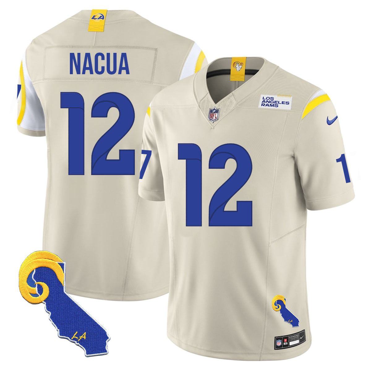 Men’s Los Angeles Rams 2025 Vapor Limited Jersey – All Stitched